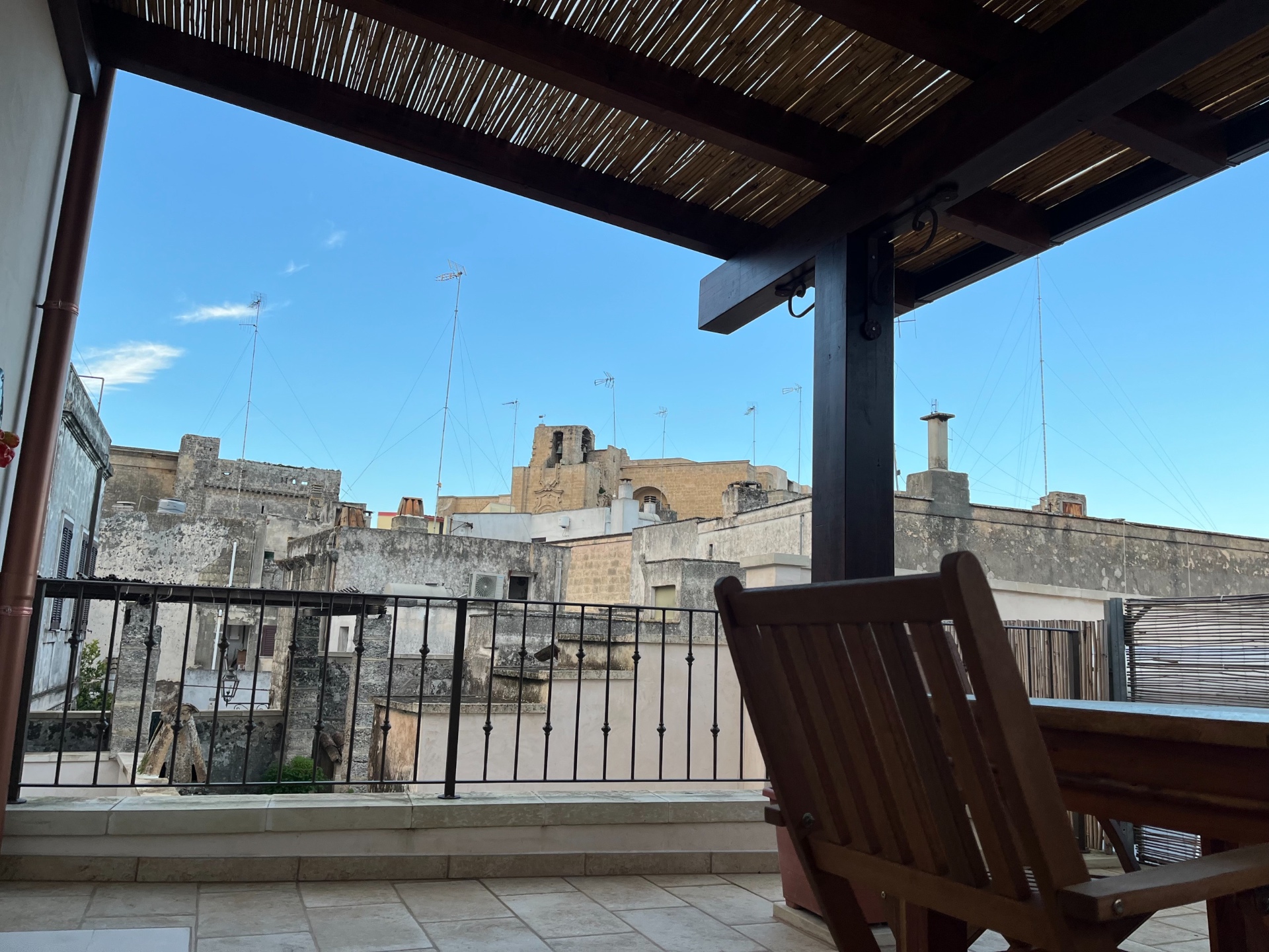 Vista sui tetti del centro storico